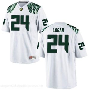 #24 Vincenzo Logan University of Oregon Youth Football Game High School Jerseys White, Vincenzo Logan Oregon Ducks Jersey, Official Oregon Ducks Gear New Release